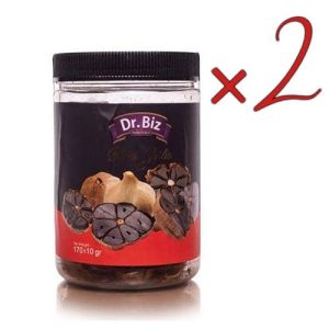 سیر سیاه بسته بندی قوطی 170 گرم پک دو عددی