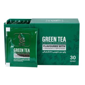 صاره چای سبز فوری طعم دار الن بیوتی بسته 30 عددی