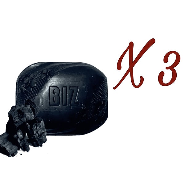 صابون کربن اکتیو-min صابون کربن سیاه بیز پک سه عددی