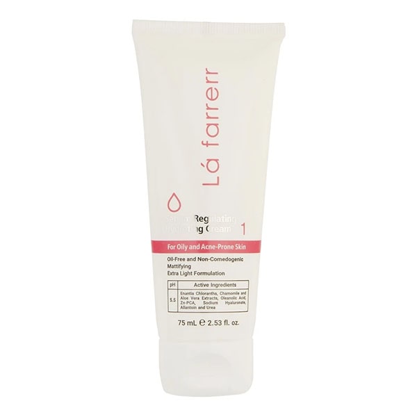 کرم کنترل‌کننده چربی و آبرسان لافارر مناسب پوستهای چرب و مستعد آکنه