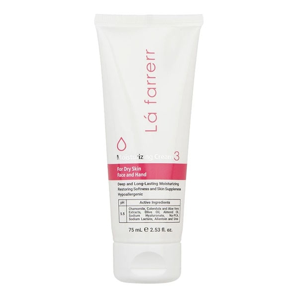 کرم آبرسان3-min کرم مرطوبکننده و آبرسان دست و صورت لافارر مناسب پوستهای خشک