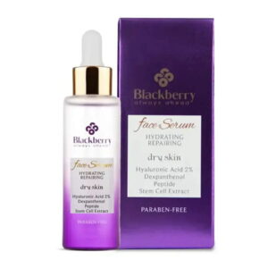 سرم صورت آبرسان و ترمیم کننده بلک بری حاوی2%هیالورونیک اسید و دکسپانتنول