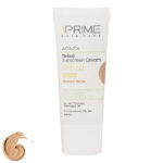 کرم ضدآفتاب رنگی پرایم مدل Acnex Beige SPF60 با تنالیته رنگ متوسط