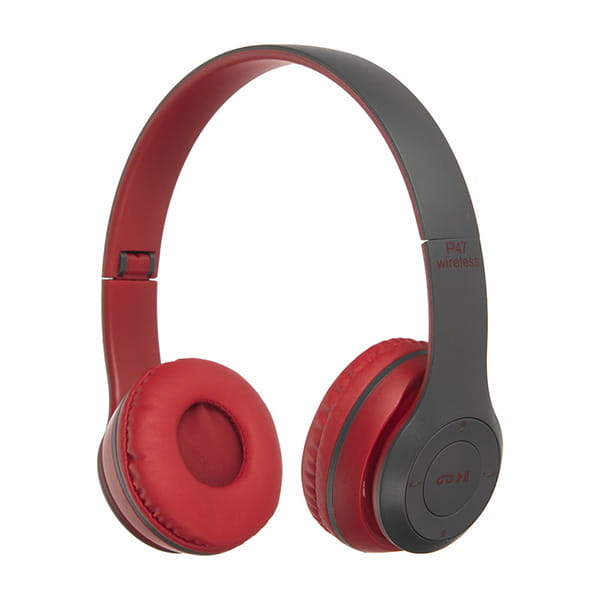 هدفون بلوتوثی مدل P47 رنگ قرمز