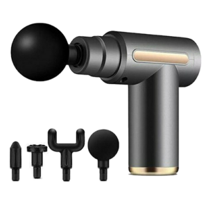 ماساژور تفنگی شارژی گان مدل MASSAGE GUN 620 رنگ طوسی