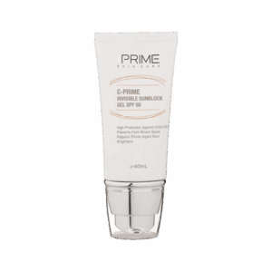 ژل ضدآفتاب بی‌رنگ پرایم SPF50 مدل C-Prime مناسب برای انواع پوست