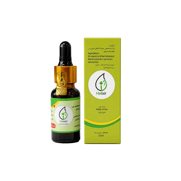 روغن گیاهی هلیکسیر مدل 18حجم 20 میلی لیتر